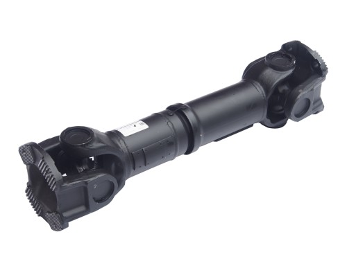 Вал карданный КАМАЗ среднего моста (4 отверстия,  торцевые шлицы) L=699мм увеличенный ресурс УКД