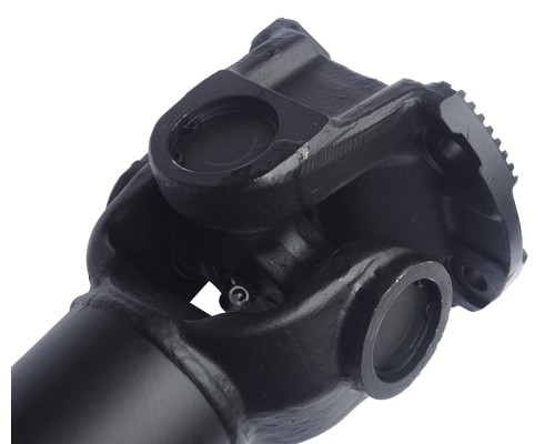 Вал карданный КАМАЗ среднего моста (4 отверстия,  торцевые шлицы) L=699мм увеличенный ресурс УКД