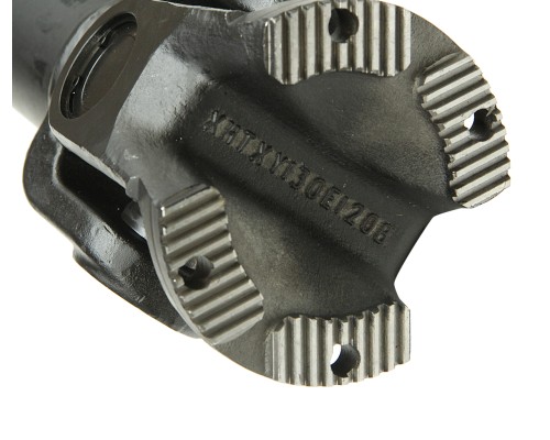 Вал карданный КАМАЗ переднего моста (4 отверстия) L=1285мм увеличенный ресурс УКД