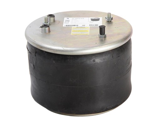 Пневморессора DAF (металлический стакан) (3 шп. M10мм, 2 штуц. M16х1.5мм) SAMPA