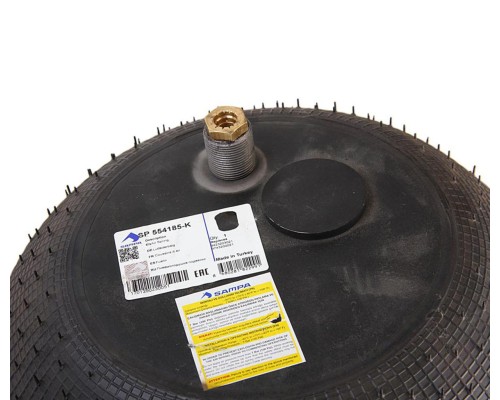 Пневморессора MERCEDES Atego (металлический стакан) (1 отв. штуц. М24х1.5) SAMPA