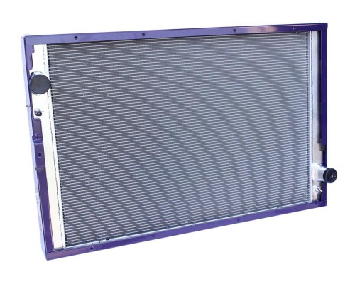 Радиатор КАМАЗ-5460, 43502, 6460, 6520, 6522, 65225, 65604, 7360 алюминиевый 2-х рядный LUZAR