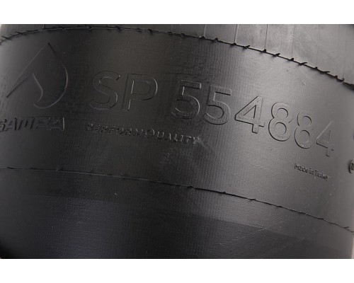 Пневморессора MAN TGA (без стакана) (1шп.М12х1.5мм+1штуц.отв.М16х1.5мм) SAMPA