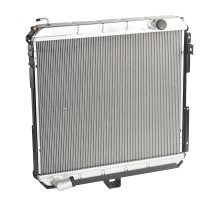 Радиатор ГАЗ-33106 Валдай алюминиевый дв.CUMMINS LUZAR