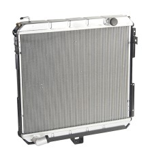 Радиатор ГАЗ-33106 Валдай алюминиевый дв.CUMMINS LUZAR