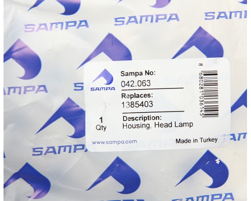 Рамка SCANIA P, G, R, T series фары правая SAMPA