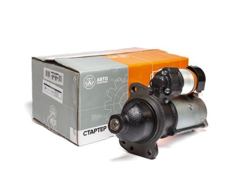 Стартер МАЗ, УРАЛ дв.ЯМЗ-236, 238, 656, 658, 7511 ЕВРО-2, 3 z=10 9.2кВт редукторный AVTOELECTRICA