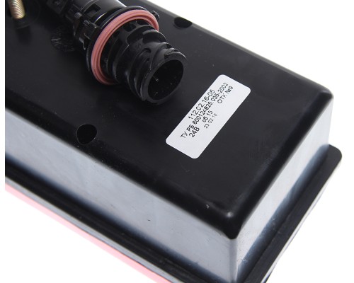 Фонарь задний КАМАЗ 24V разъем Tyco Electronics со световозвращателем РУДЕНСК