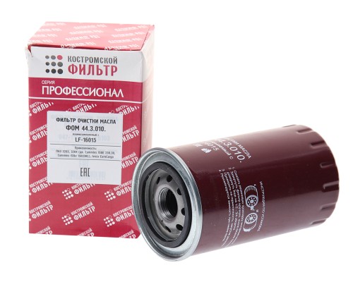Фильтр масляный КАМАЗ, ПАЗ (дв.CUMMINS ISBe 185, 210, 300) Профессионал КОСТРОМСКОЙ ФИЛЬТР