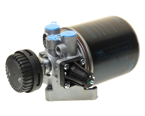 Осушитель воздуха МАЗ, КАМАЗ, ПАЗ(АВРОРА), ЛИАЗ (24V,  3 выхода) SORL