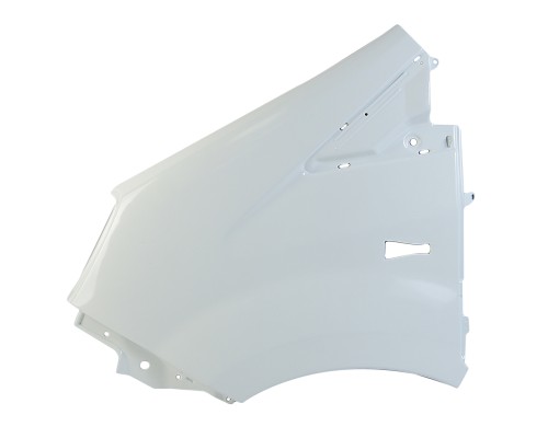 Крыло ГАЗель Next переднее левое пластик БЕЛЫЙ ТЕХНОПЛАСТ