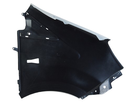 Крыло ГАЗель Next переднее левое пластик БЕЛЫЙ ТЕХНОПЛАСТ