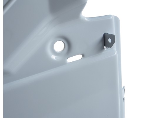 Крыло ГАЗель Next переднее левое пластик БЕЛЫЙ ТЕХНОПЛАСТ