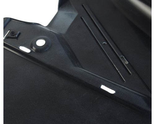 Крыло ГАЗель Next переднее левое пластик БЕЛЫЙ ТЕХНОПЛАСТ