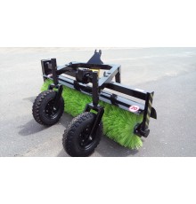 Щетка коммунальная МТЗ-80, 82 (40-90 л.с., колеса 5х10, вал 8 шл.+ 8 шл.) Локнея