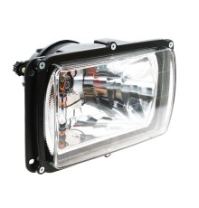 Фара ГАЗ-3102, КАМАЗ, МАЗ, УАЗ-3160 (без лампы) с корректором,  Н/О,  с гладким стеклом