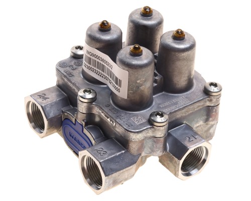 Клапан SITRAK HOWO тормозной предохранительный четырехконтурный OE