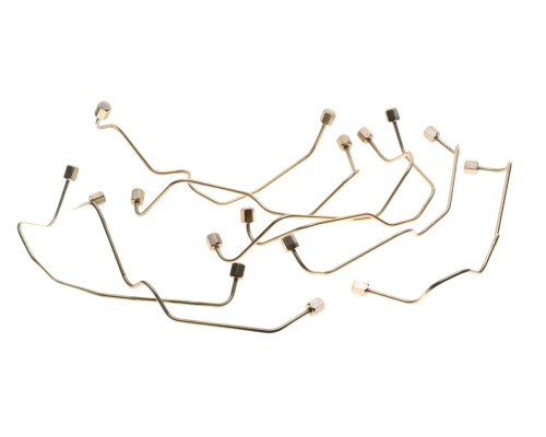 Трубка топливная КАМАЗ-ЕВРО-2 высокого давления ТНВД комплект 8шт. ТМК