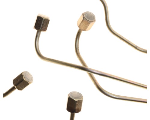 Трубка топливная КАМАЗ-ЕВРО-2 высокого давления ТНВД комплект 8шт. ТМК