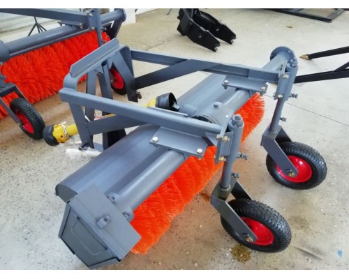 Щетка коммунальная МТЗ-80, 82, 1221 усиленная,  литой редуктор,  колеса 5.00х10 (60-100 л.с.) С/О САЛЬСК