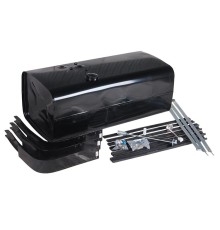 Бак топливный КАМАЗ 400л (530х650х1315) с комплектом для установки+РТИ БАКОР