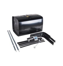 Бак топливный КАМАЗ 400л (650х650х1090) с комплектом для установки+РТИ БАКОР