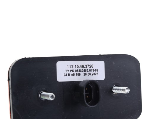 Указатель поворота КАМАЗ, МАЗ боковой 24V желтый РУДЕНСК