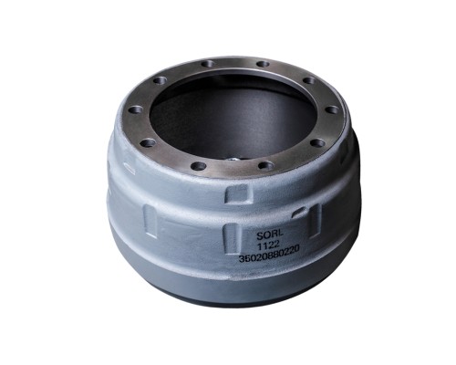 Барабан тормозной полуприцепа КАМАЗ 12т (10 отверстий) СЗАП SORL