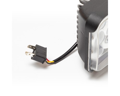 Фара рабочего света прямоуг. 170х110х66 45Вт 15 светодиодов рассеян. свет линзованная AVTOELECTRICA