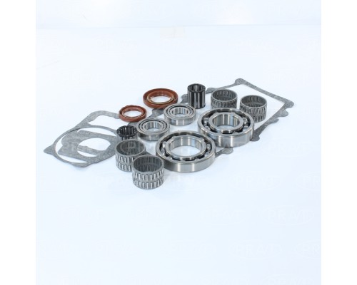 Ремкомплект ГАЗ-3309, 33104 КПП (подшипники, прокладки, сальники) PRAVT