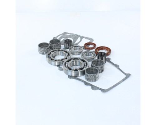 Ремкомплект ГАЗ-3309, 33104 КПП (подшипники, прокладки, сальники) PRAVT