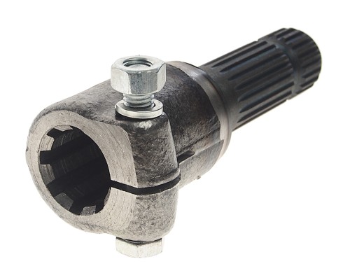 Переходник МТЗ с ВОМ на вал карданный (втулка-32х38 8-шлицов, вал-32х35 21-шлиц) АКД