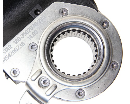 Рычаг тормоза регулировочный MERCEDES задний левый автоматический (L=145мм 26 шлиц.) ROSTAR