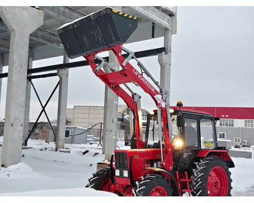 Погрузчик МТЗ-80, 82, 892 навесной фронтальный г/п 1700кг (БРС,  БРС РО EURO) Н/О БОЛЬШАЯ ЗЕМЛЯ