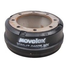 Барабан тормозной JAC N120 (20-) КАМАЗ Компас-12 передний MOVELEX