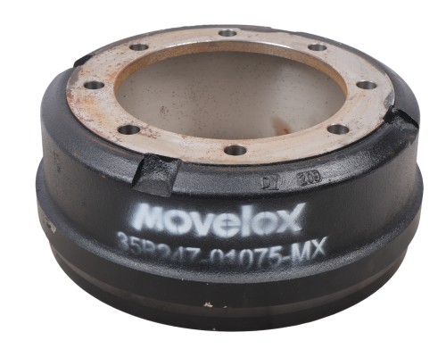 Барабан тормозной JAC N120 (20-) КАМАЗ Компас-12 передний MOVELEX