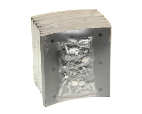 Накладка тормозной колодки КАМАЗ-6520, 6560 (13-) сверленая расточен. комплект 8шт. ВАТИ