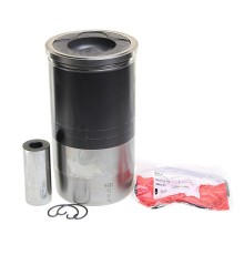 Группа поршневая MAN (D2866) d=128.00 (гильза, кольца, палец, поршень) (на 1 цилиндр) MAHLE