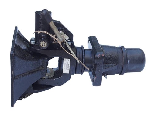 Крюк КАМАЗ-ЕВРО, УРАЛ буксирный 21-202 Н/О усиленный, облегченный в сборе (беззазорная сцепка) БААЗ