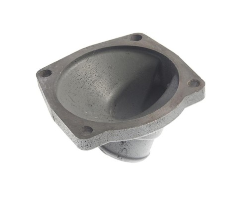 Крышка ЯМЗ теплообменника 7511, 7601-1013600 МАЗ (чугун) задняя ТЕПЛООБМЕННИК