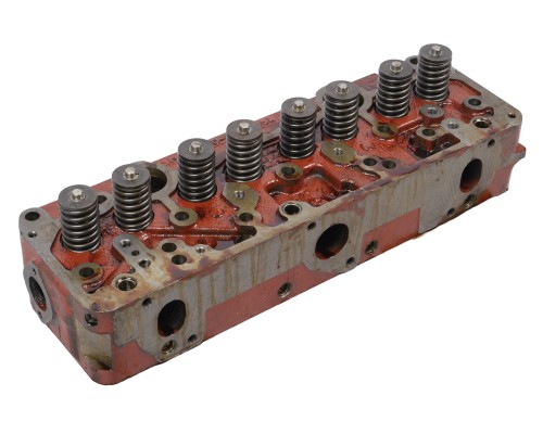 Головка блока МТЗ, Д-243 цилиндров в сборе Н/О (под свечи накала) MMЗ