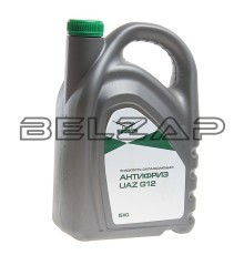 Антифриз зеленый -40C 5кг G12 (ОАО УАЗ), 000000-4734017-00, UAZ