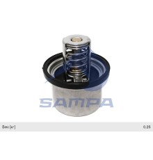 Термостат DAF IVECO RENAULT VOLVO (75град.) SAMPA