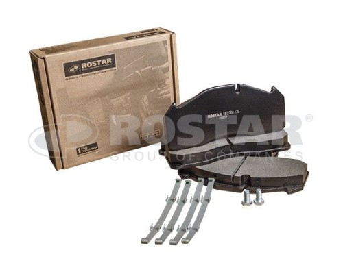 Колодки тормозные VOLVO FL, FH, FM ROR TA, TAC передние/задние (249.5х111.7х29) (4шт.) ROSTAR