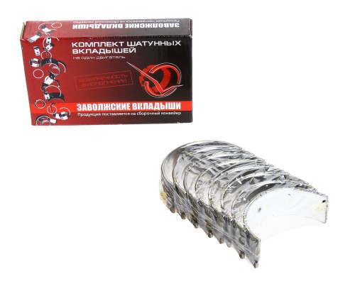 Вкладыши ЗМЗ-406, 405, 409 шатунные d+0.25 ДАЙДО МЕТАЛЛ РУСЬ