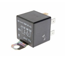 Реле электромагнитное 12V 4-х контактное 25А замыкающее с кронштейном АВАР