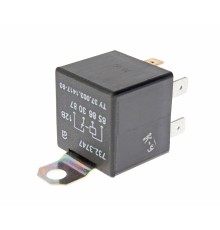 Реле электромагнитное 12V 4-х контактное 25А замыкающее с кронштейном АВАР