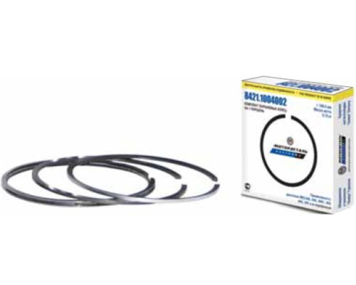 Кольца поршневые ТМЗ-8481.10, 8421.10, 8424.10, ЯМЗ-8401.10, 850.10 d+0.0 на поршень МОТОРДЕТАЛЬ