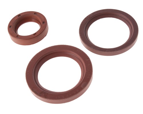 Сальник КАМАЗ КПП вала первичного 2.2-45х64х8 комплект 3шт.фторопласт РВЛ