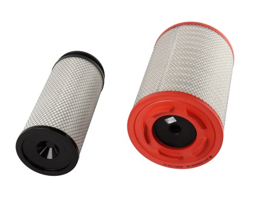 Фильтр воздушный SHACMAN SHAANXI X3000 комплект (внутренний с резьбой) OE